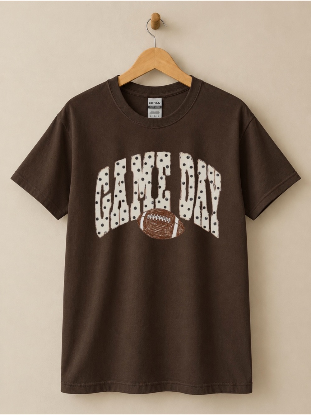 Preppy Game Day Tee Polka Dot Sports Unisex T-shirt